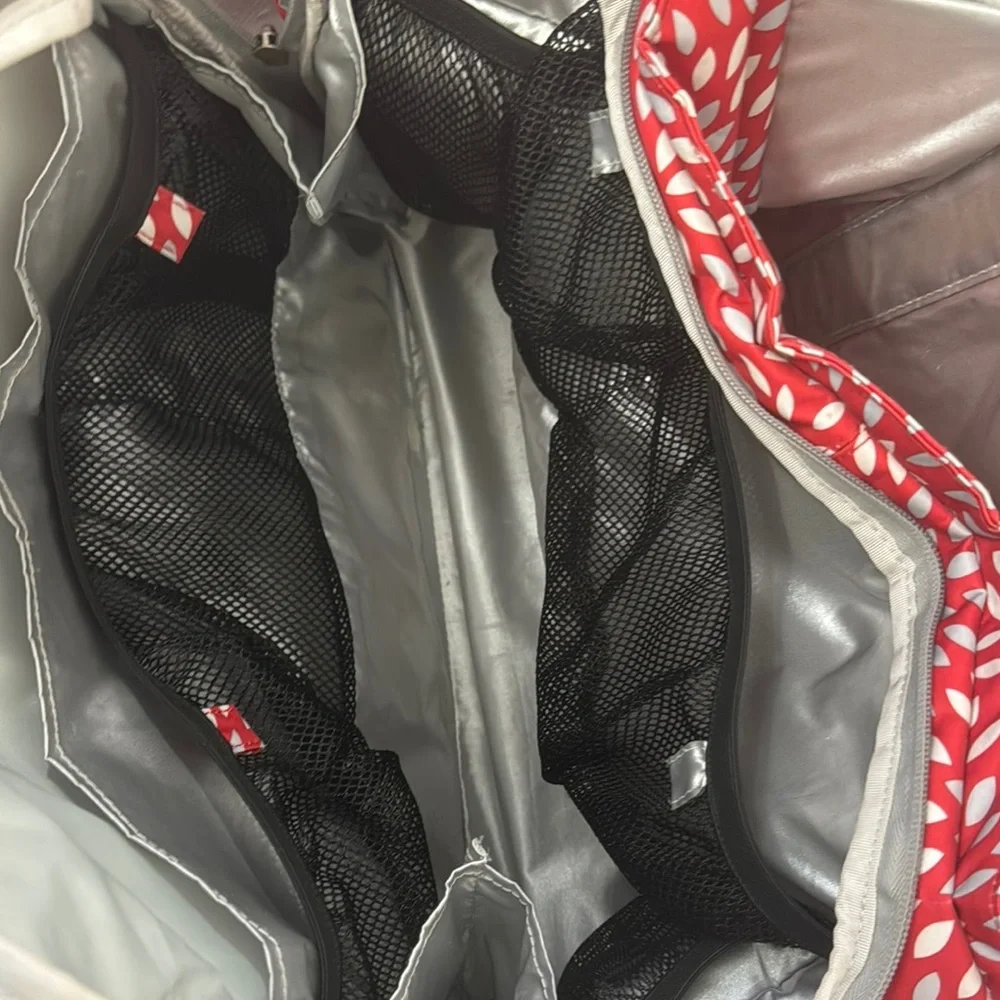 Ju-Ju-Be Red and White Women's Bag